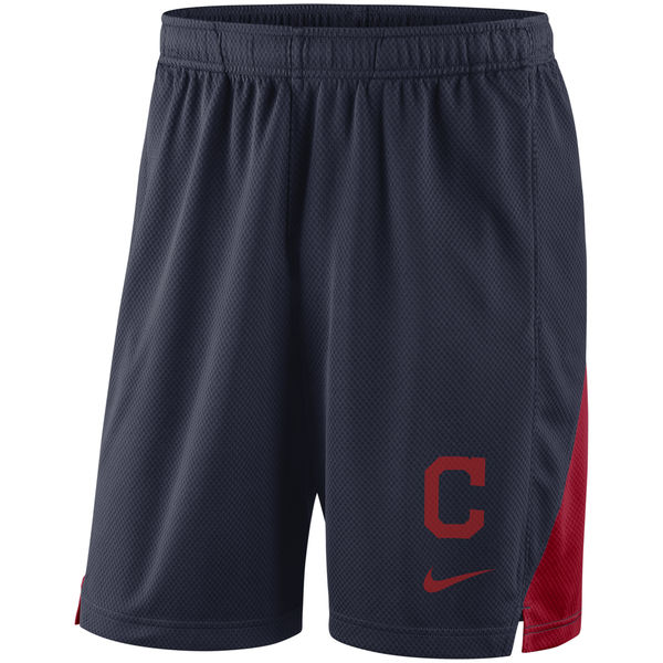 Men's Cleveland Indians Nike Navy Franchise Performance Shorts