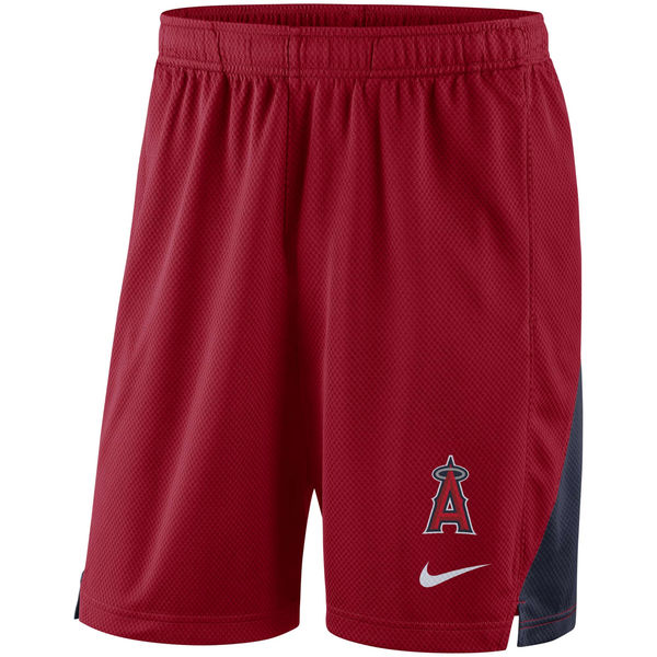 Men's Los Angeles Angels Nike Red Franchise Performance Shorts