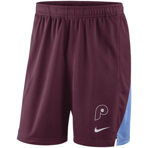 Men's Philadelphia Phillies Nike Maroon Franchise Performance Shorts