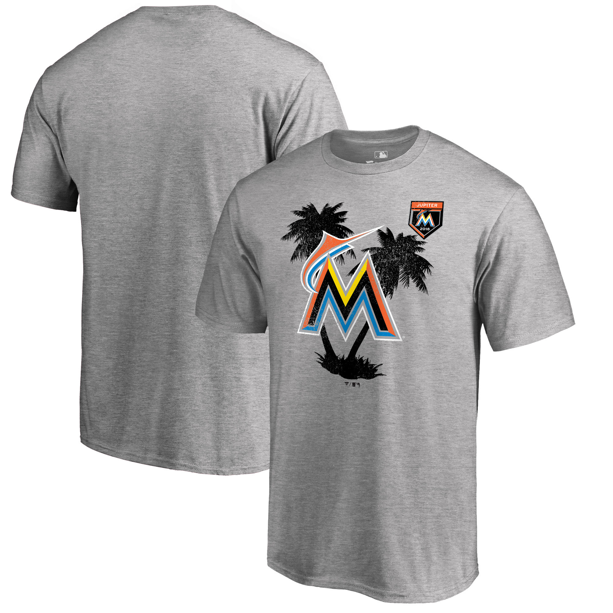 New Miami Marlins Fanatics Branded 2018 MLB Spring Training Vintage T
