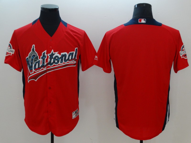 National League Scarlet 2018 MLB All-Star Game Home Run Derby Team Jersey
