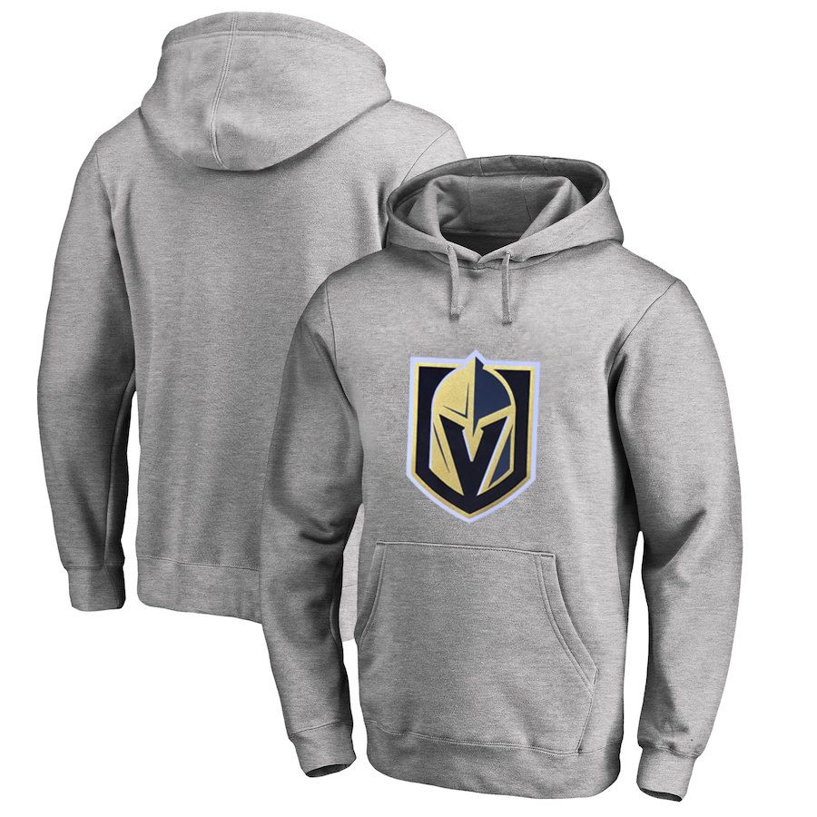 Vegas Golden Knights Gray All Stitched Pullover Hoodie