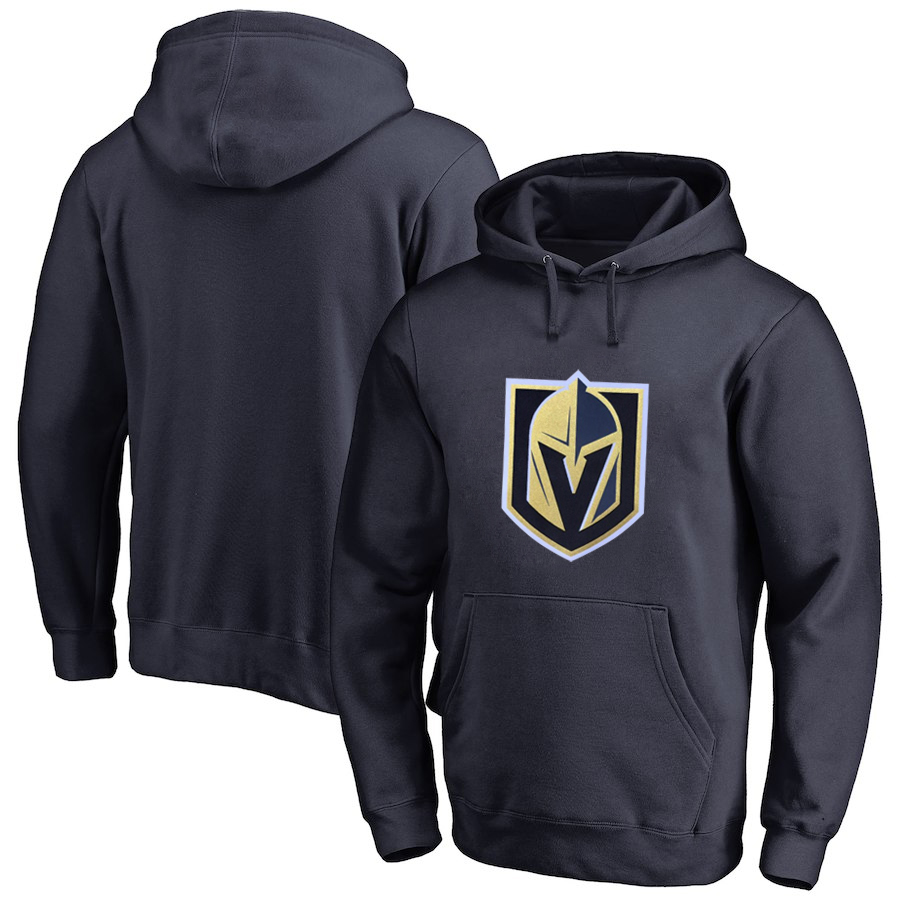 Vegas Golden Knights Navy All Stitched Pullover Hoodie