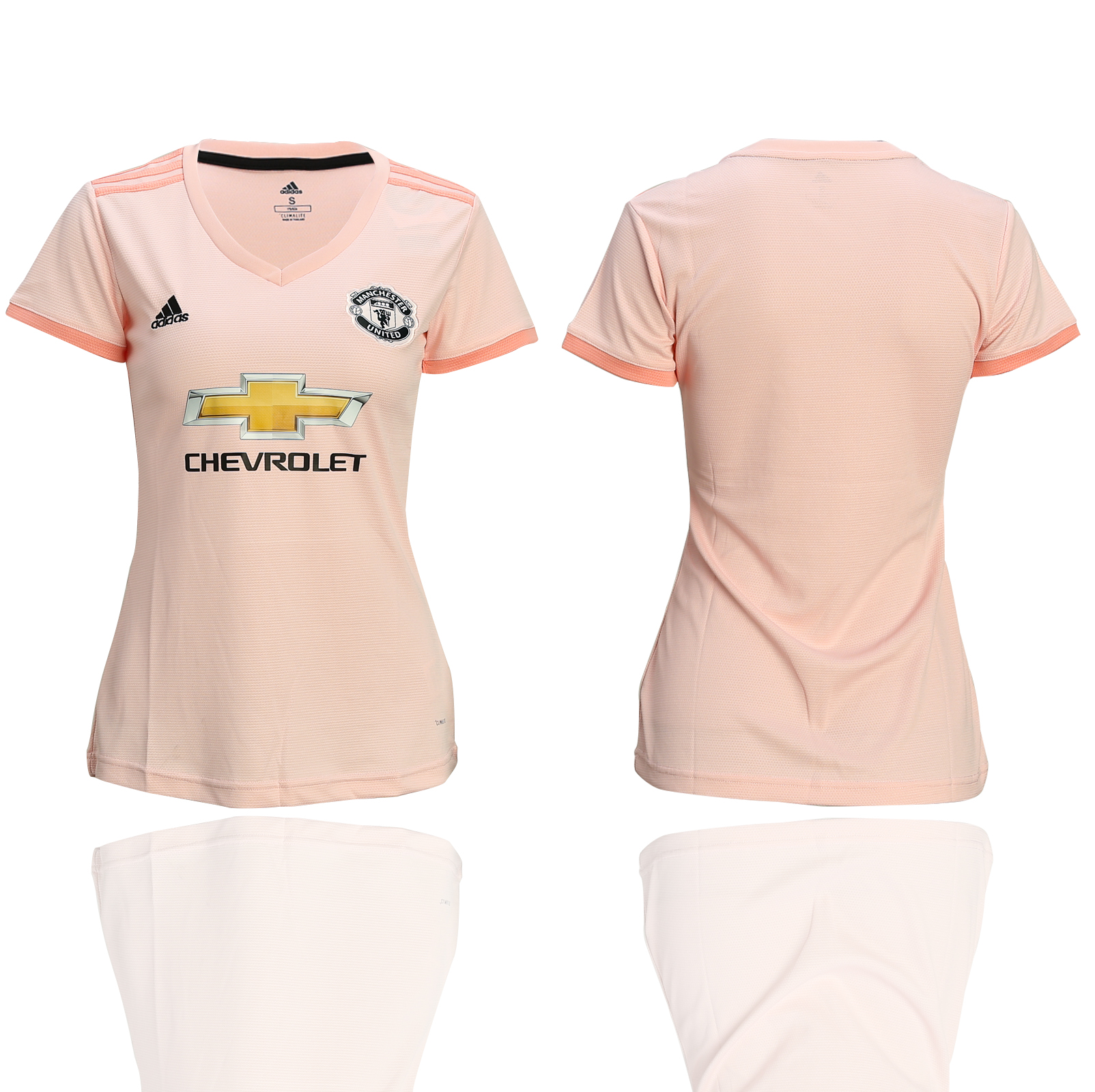 manchester united peach jersey