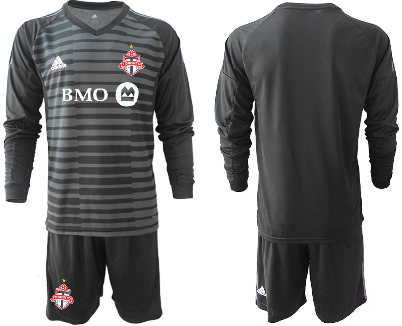 2018-19 Toronto FC Black Long Sleeve Soccer Jersey