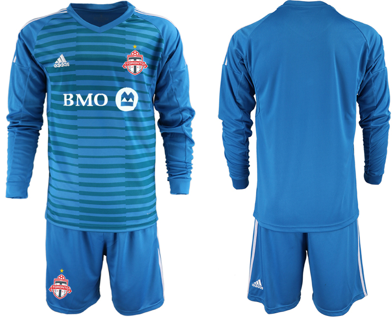 2018-19 Toronto FC Blue Long Sleeve Soccer Jersey