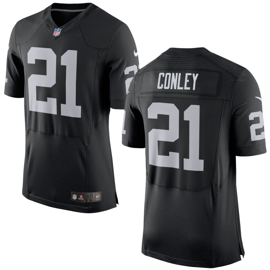Nike Raiders 21 Conley Raiders Black Elite Jersey