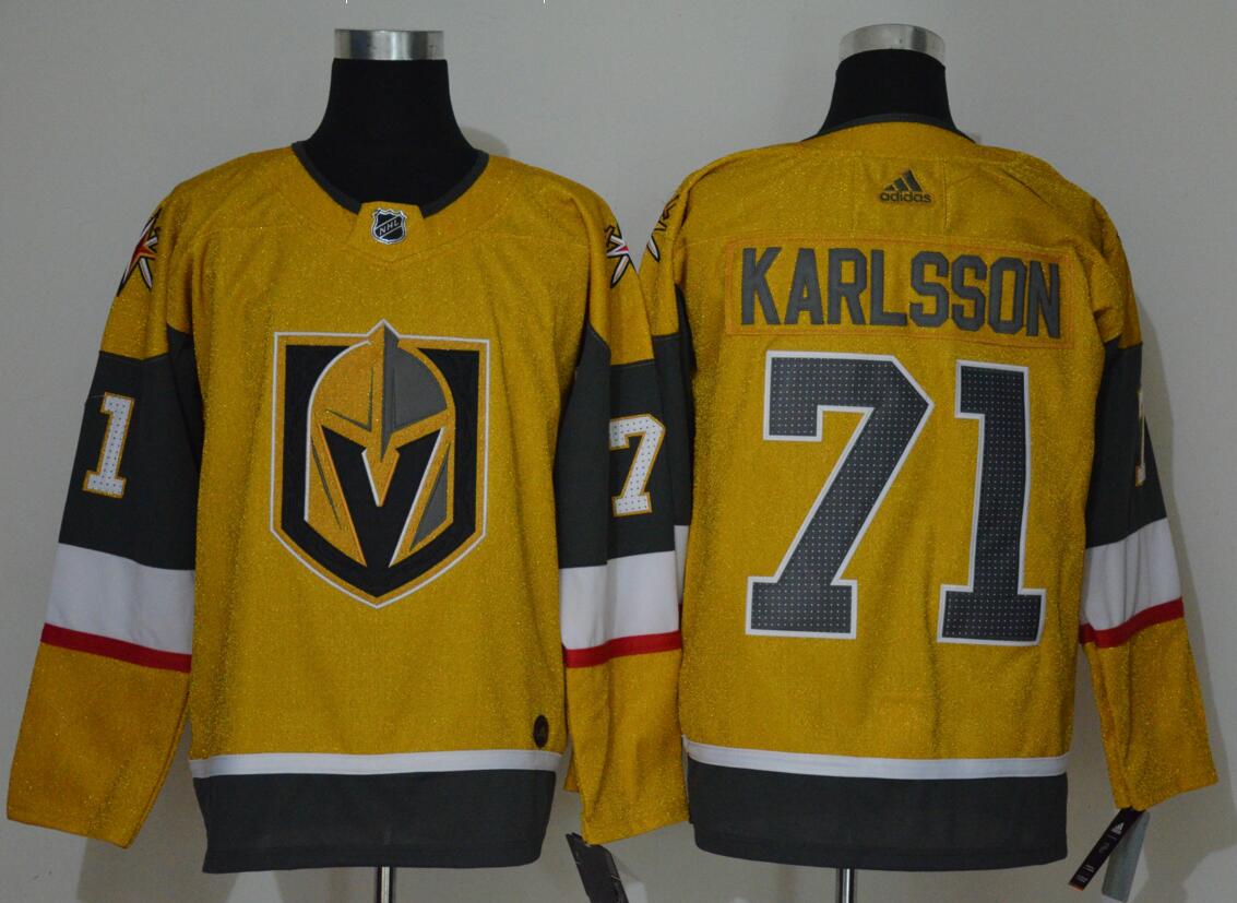 Vegas Golden Knights 71 William Karlsson Gold 2020-21 Adidas Jersey