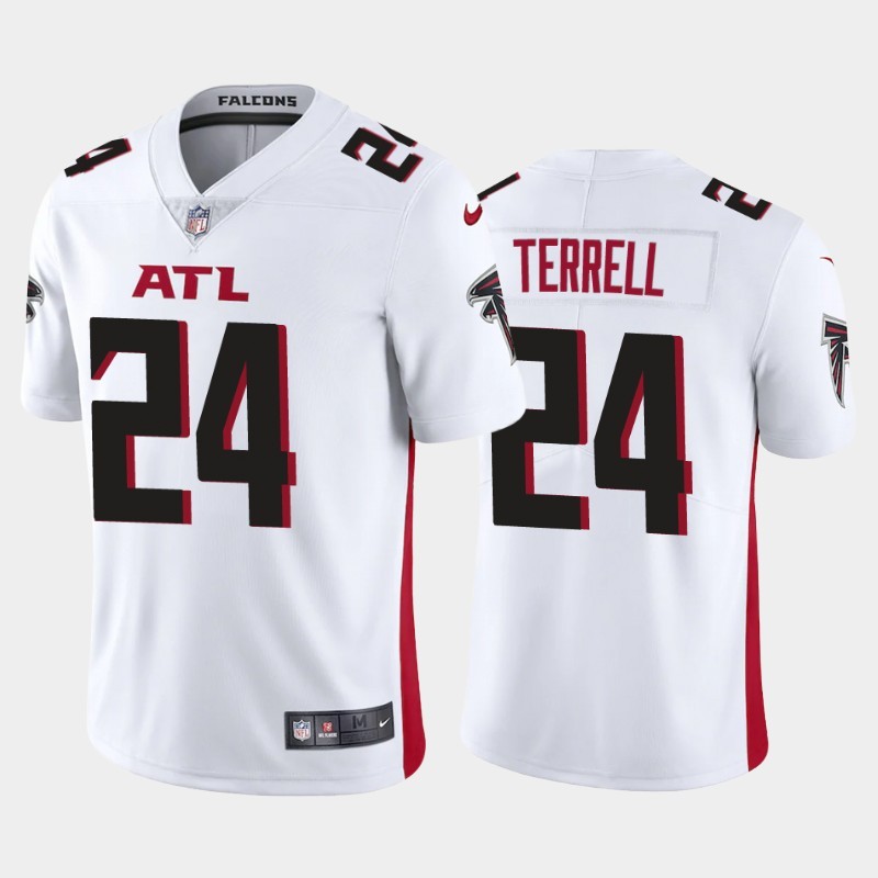 Nike Falcons 24 A.J. Terrell White 2020 NFL Draft First Round Pick Vapor Untouchable Limited Jersey