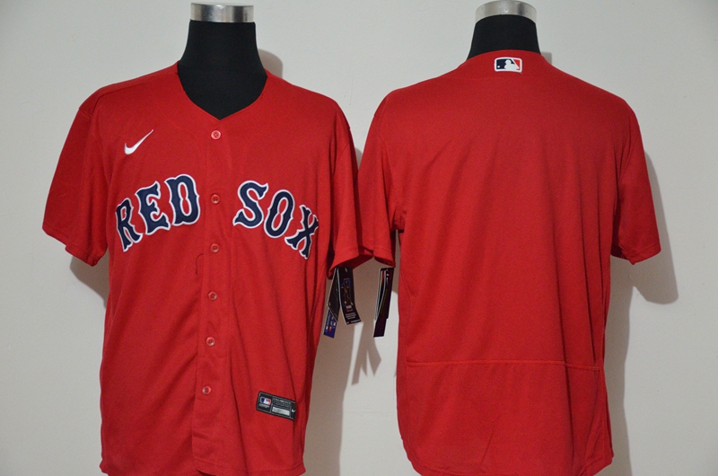 Red Sox Blank Red 2020 Nike Flexbase Jersey