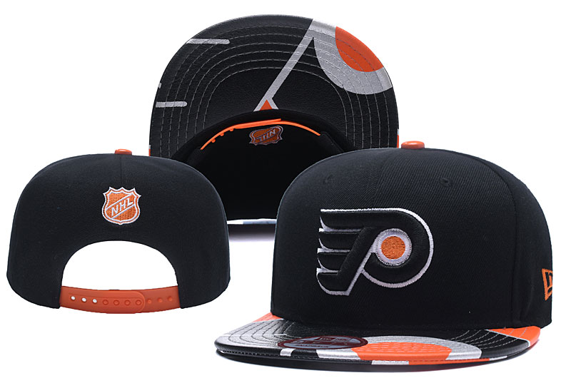 Flyers Team Logo Black Adjustable Hat YD
