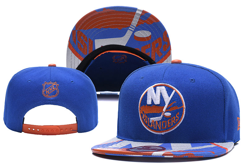 Islanders Team Logo Blue Adjustable Hat YD
