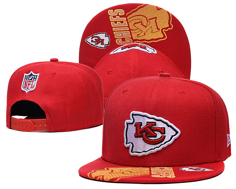 Chiefs Team Logo Red Adjustable Hat GS