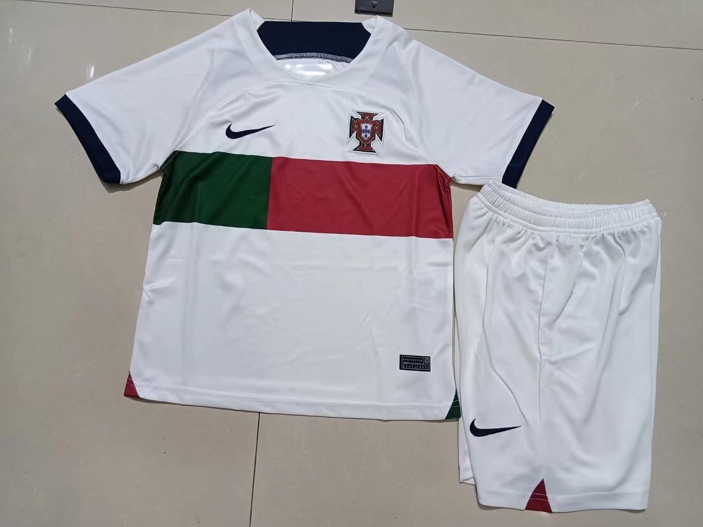 Portugal Blank Away 2022-2023 FIFA World Cup Qatar Soccer Jersey