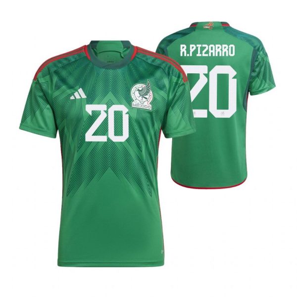 Mexico 20 R.PIZARRO Home 2022 FIFA World Cup Thailand Soccer Jersey