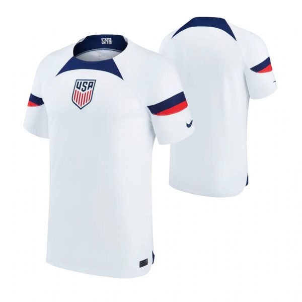 The USA Blank Home 2022 FIFA World Cup Thailand Soccer Jersey