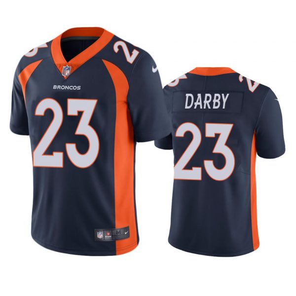 Nike Broncos 23 Ronald Darby Navy Vapor Untouchable Limited Jersey
