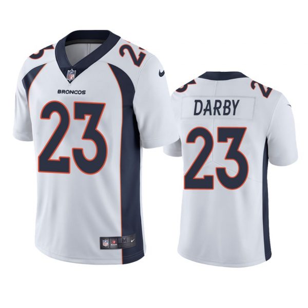 Nike Broncos 23 Ronald Darby White Vapor Untouchable Limited Jersey