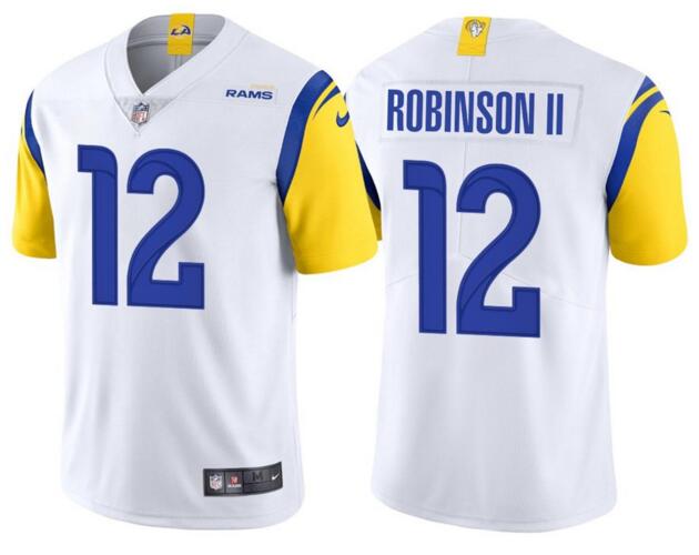 Nike Rams 12 Allen Robinson II White Vapor Limited Jersey