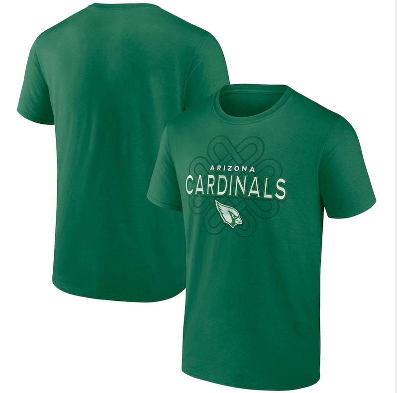 Men's Arizona Cardinals Fanatics Branded Kelly Green Celtic Knot T-Shirt