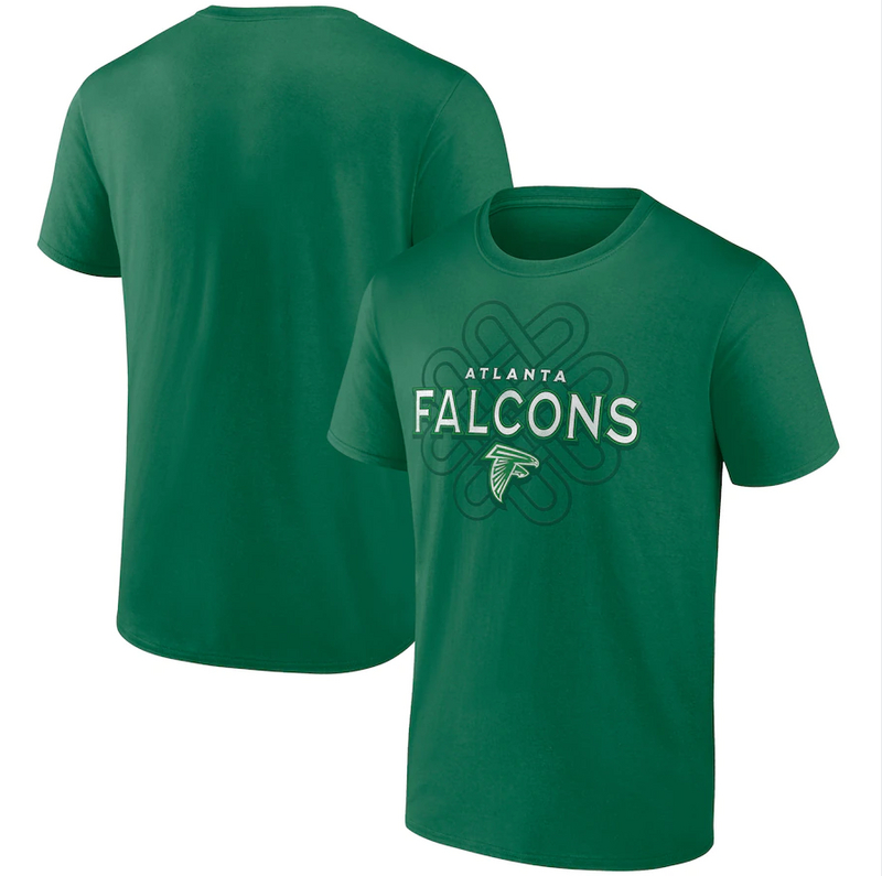 Men's Atlanta Falcons Fanatics Branded Kelly Green Celtic Knot T-Shirt