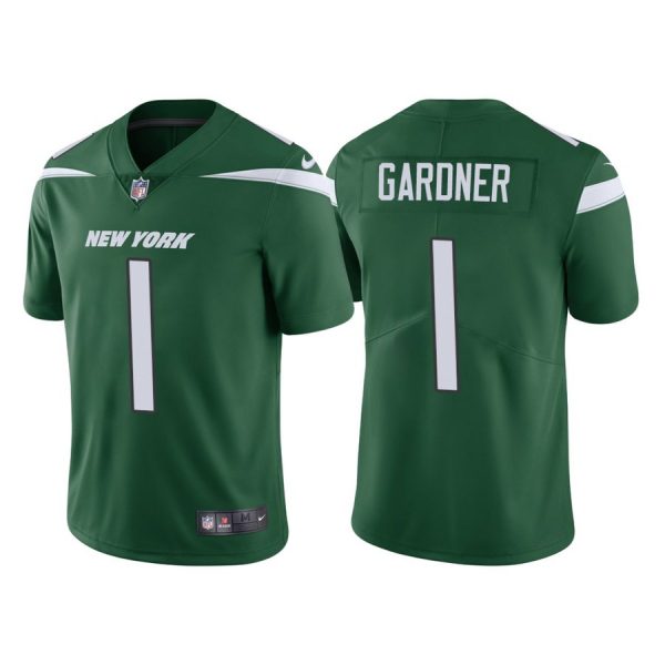 Nike Jets 1 Ahmad Gardner Green Youth 2022 NFL Draft Vapor Untouchable Limited Jersey