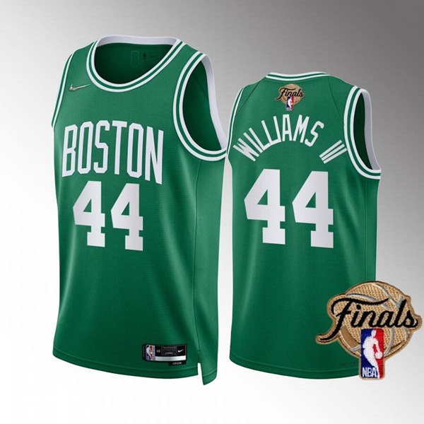 Celtics 44 Robert Williams III Green 2022 NBA Finals Nike Swingman Jersey