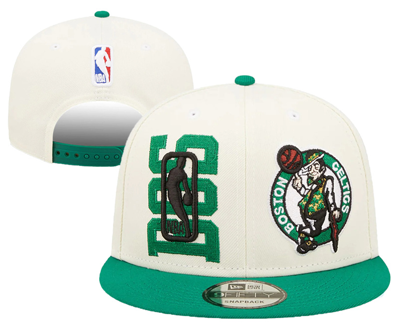 Celtics New Era Cream 2022 NBA Draft Adjustable Hat YD