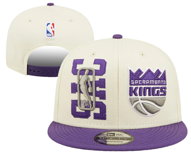 Kings New Era Cream 2022 NBA Draft Adjustable Hat YD