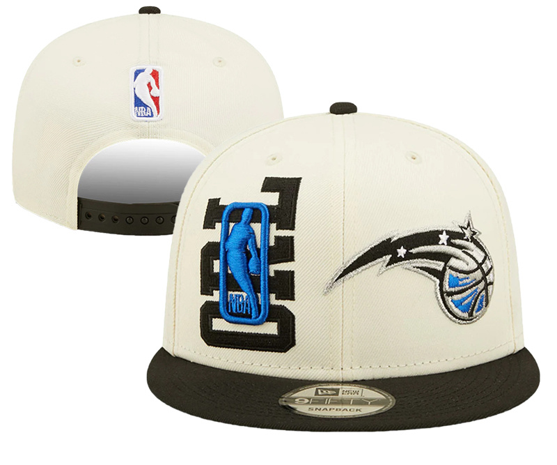 Magic New Era Cream 2022 NBA Draft Adjustable Hat YD