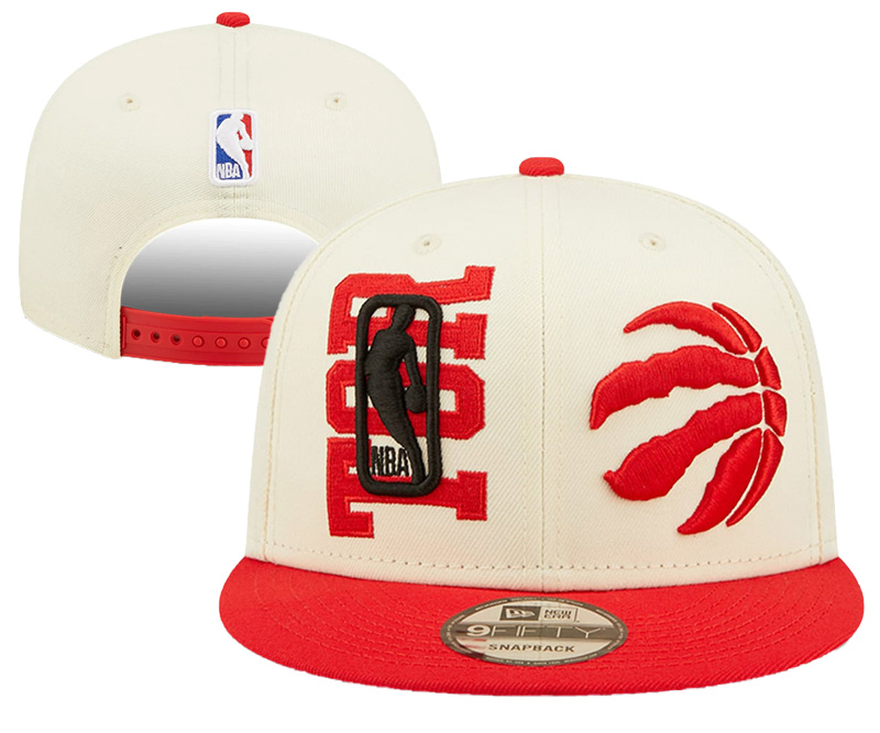 Raptors New Era Cream 2022 NBA Draft Adjustable Hat YD