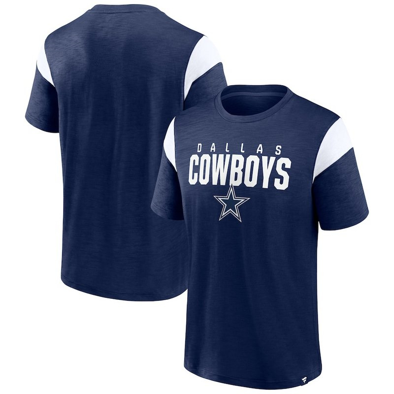 Men's Dallas Cowboys Fanatics Branded Navy Home Stretch Team T-Shirt