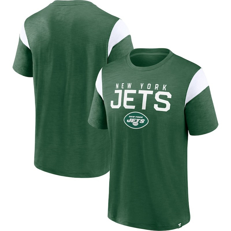 Men's New York Jets Fanatics Branded Green Home Stretch Team T-Shirt