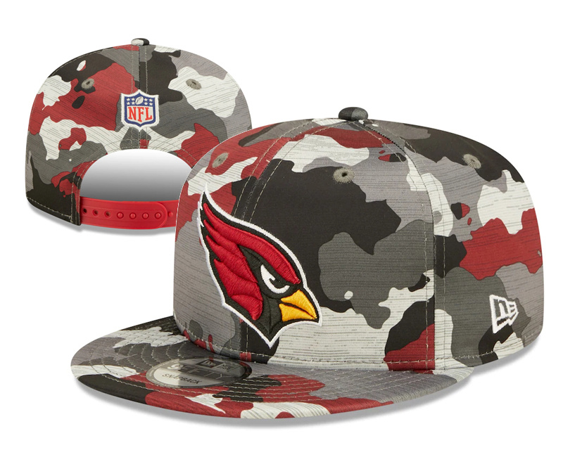 Arizona Cardinals Team Logo Camo Adjustable Hat YD