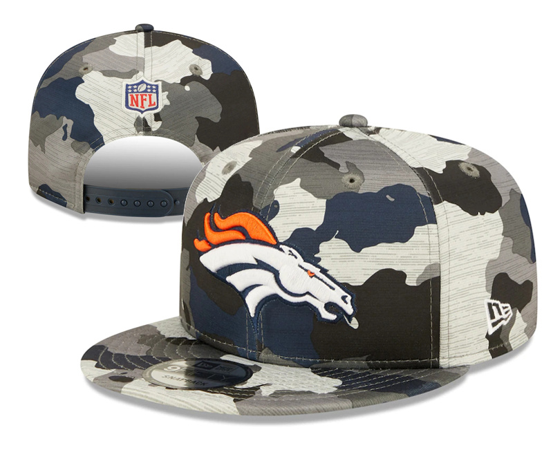 Broncos Team Logo Camo Adjustable Hat YD