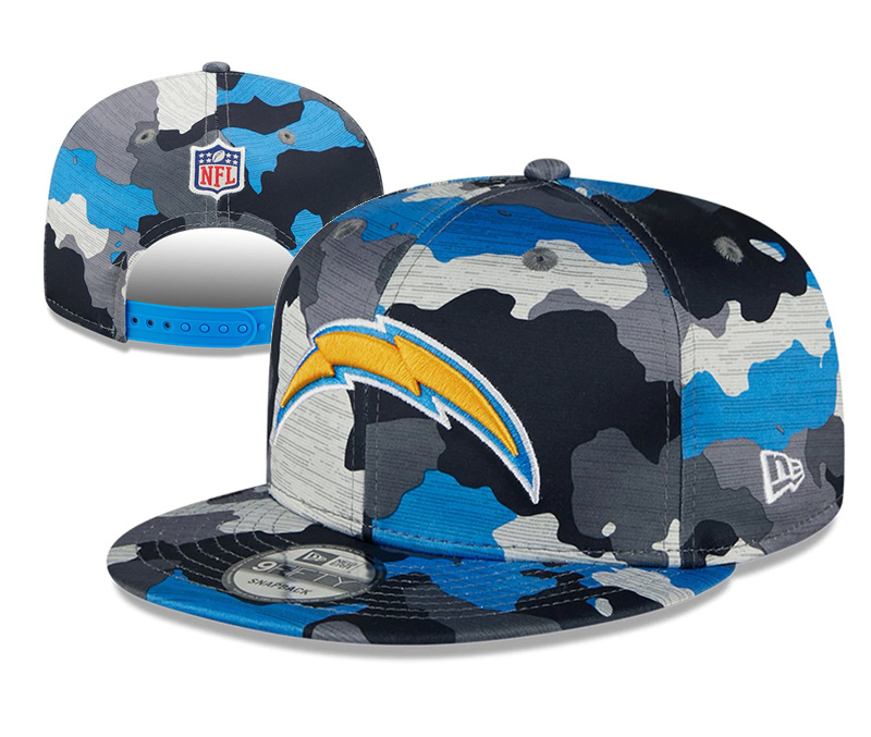 Chargers Team Logo Camo Adjustable Hat YD