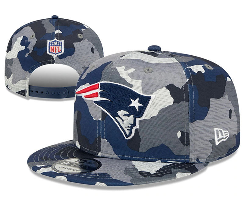 Patriots Team Logo Camo Adjustable Hat YD