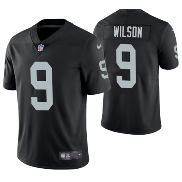 Nike Raiders 9 Tyree Wilson Black 2023 Draft Vapor Limited Jersey