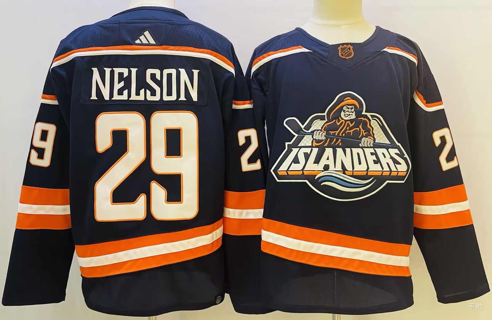 Islanders 29 Brock Nelson Navy Reverse Retro Adidas Jersey