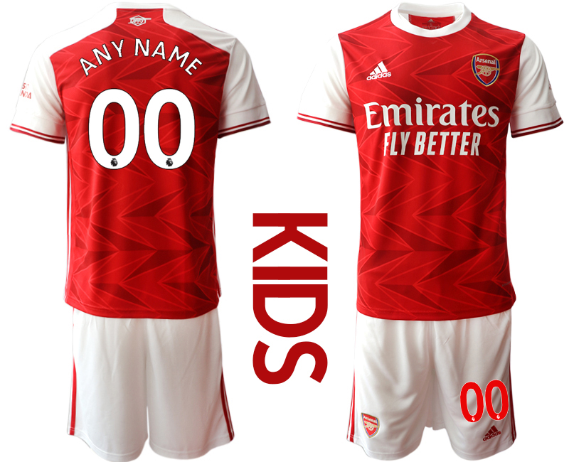 2020-21 Arsenal Customized Youth Home Soccer Jersey