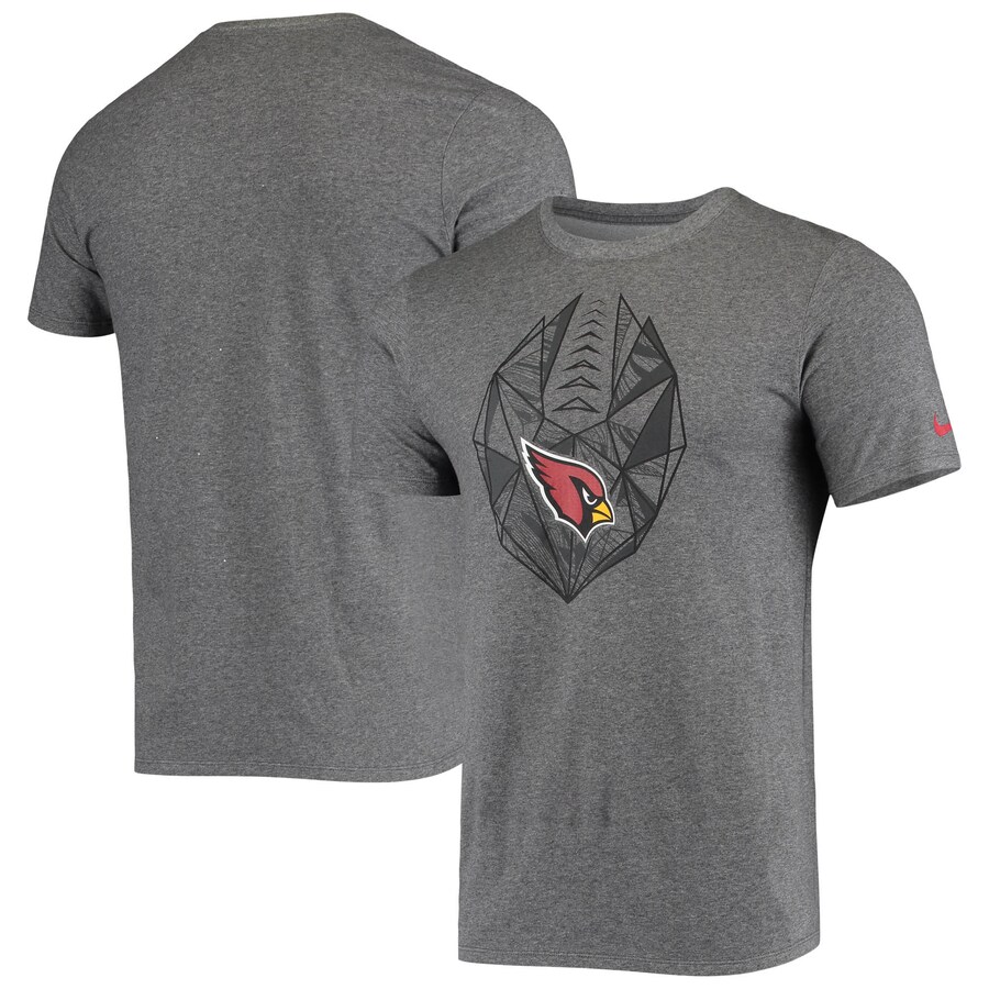 Men's Arizona Cardinals Nike Gray Legend Icon T-Shirt