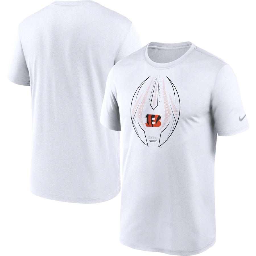 Men's Cincinnati Bengals Nike White Legend Icon T-Shirt