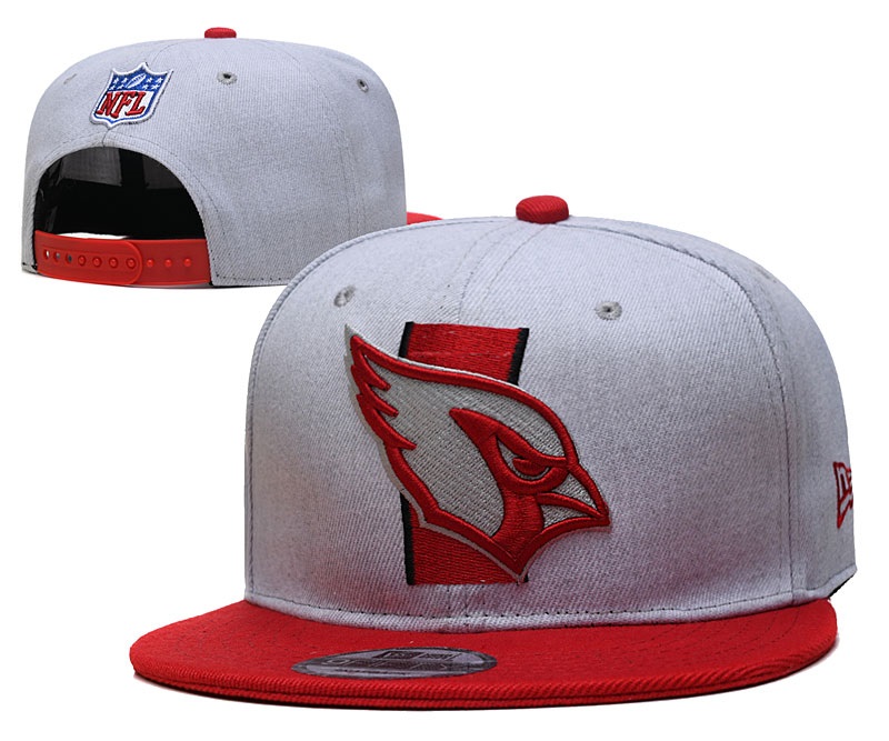 Cardinals Team Logo Gray Red Adjustable Hat YD