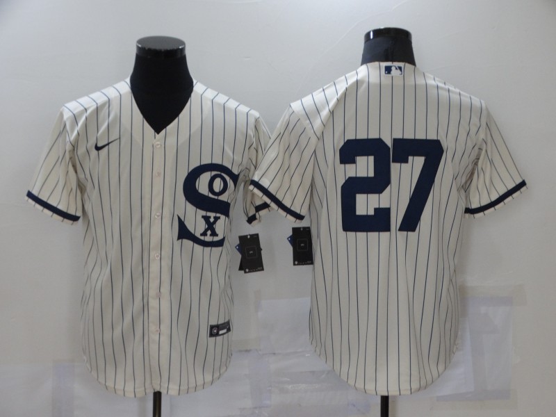 White Sox 27 Lucas Giolito Cream Nike 2021 Field Of Dreams Cool Base Jersey