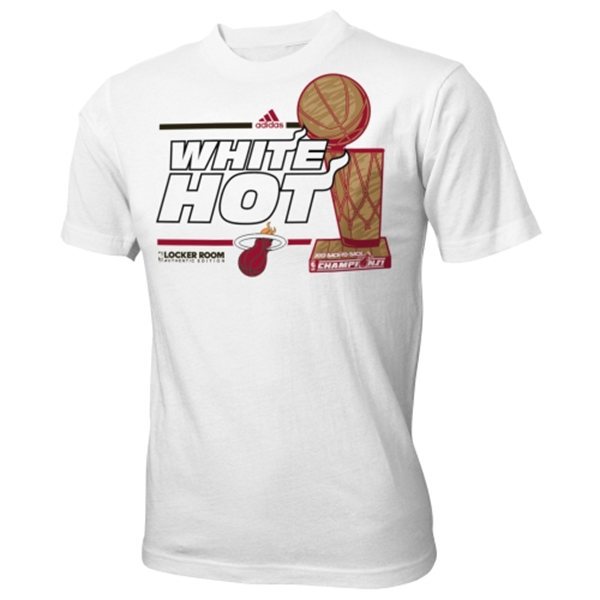 2013 Heat Champions White T-Shirt
