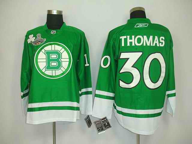 Bruin 30 Thomas Green Champions Jerseys
