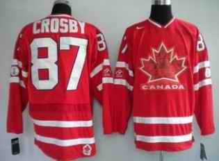 Canada 87 CROSBY Red Jerseys