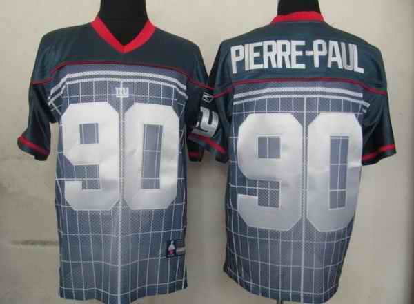 Giants 90 Pierre-Paul Grey Super Bowl XLVI jerseys