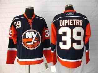 Islanders 39 Rick DiPietro Dark blue jerseys