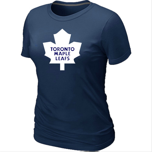 NHLToronto Maple Leafs Big & Tall Women's Logo D.Blue T-Shirt